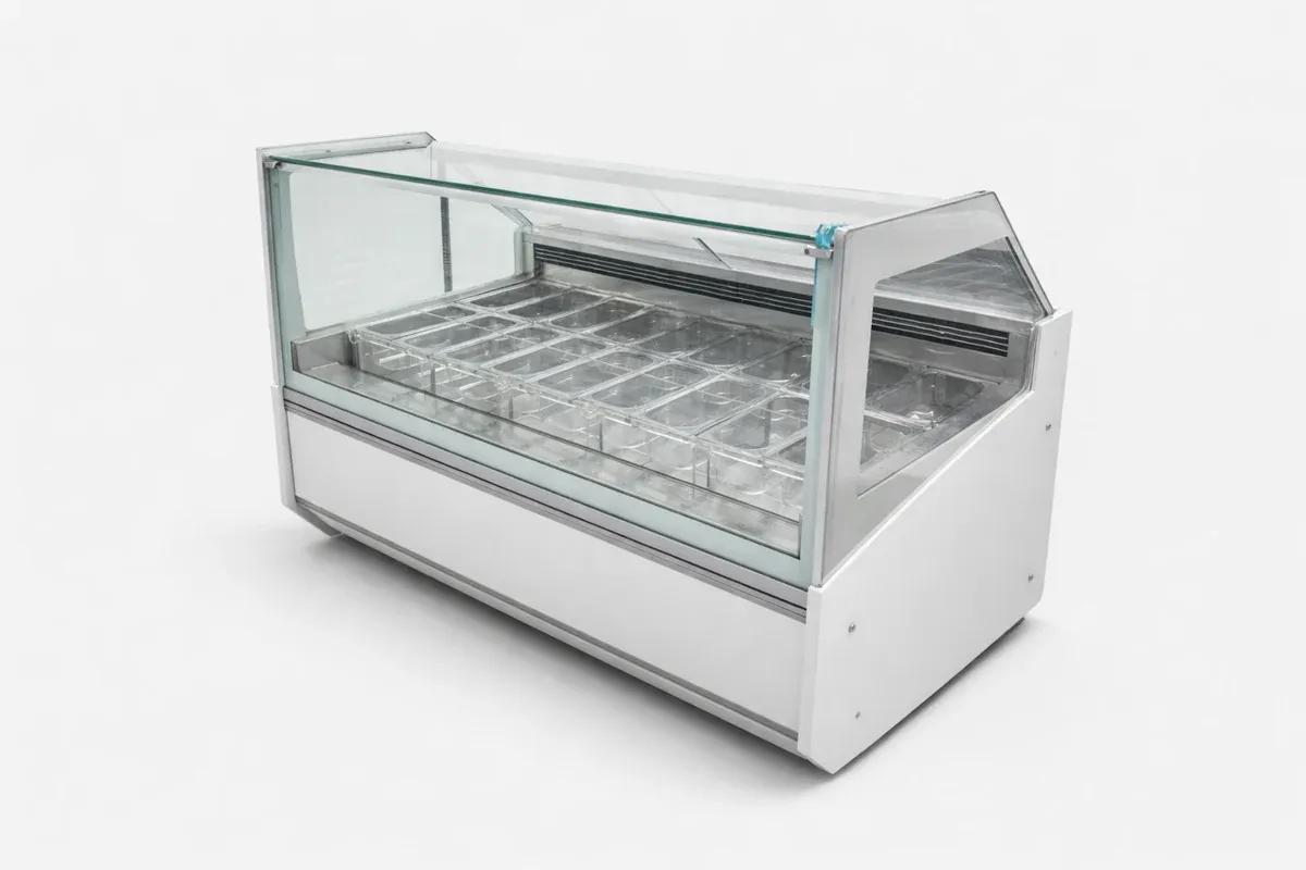 Витрина для мороженого CRYSTAL AQUA — линейка