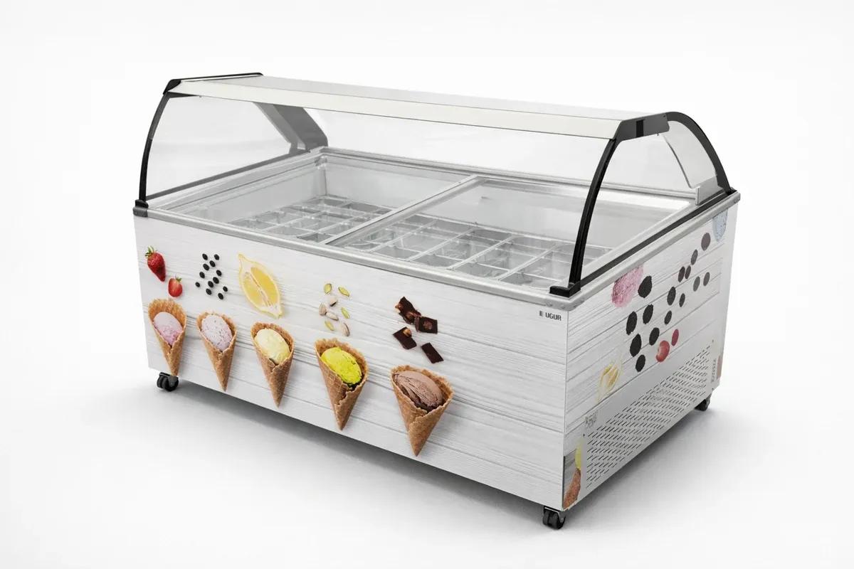 Ice cream display case UDR 8/14 SCE TS — range